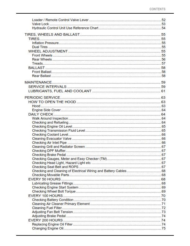 Kubota Tractor - B2650 B3350 B3350SU - Operator Manual