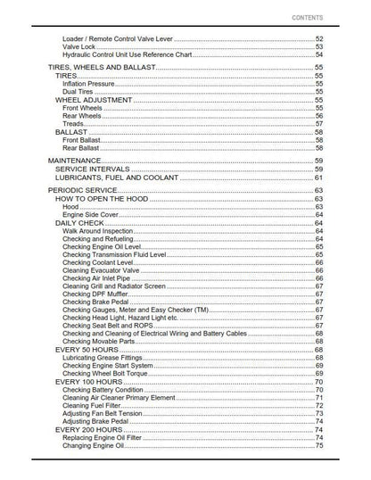 Kubota Tractor - B2650 B3350 B3350SU - Operator Manual