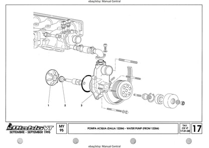 Lamborghini Diablo VT 1995 SUPPLEMENT - parts manual