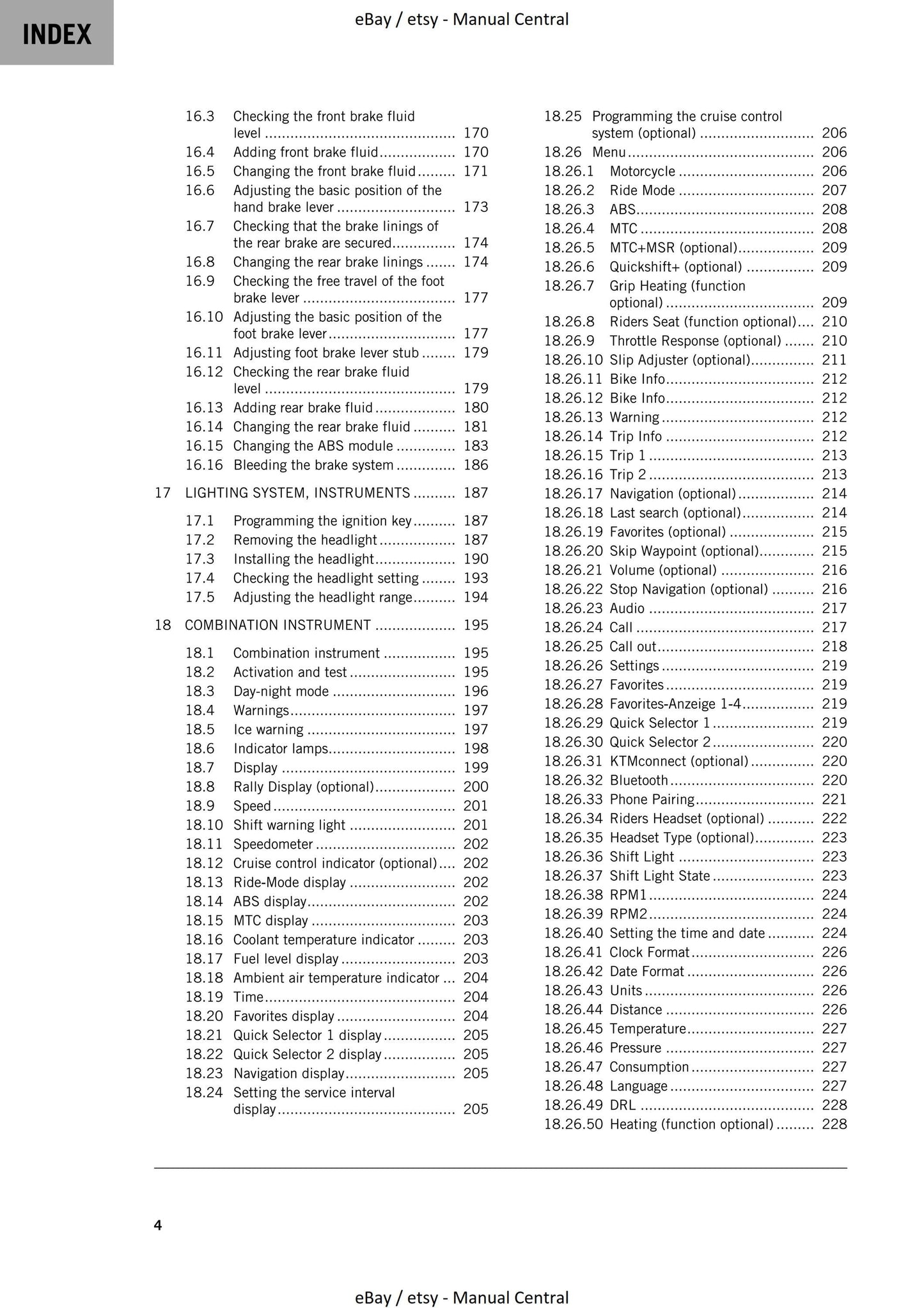 KTM 2023 - 890 Adventure - Service Workshop Repair Manual
