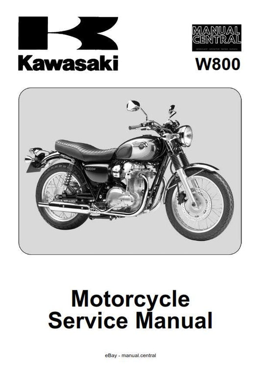 Kawasaki W800 - 2011 2012 - Workshop Service Repair Manual