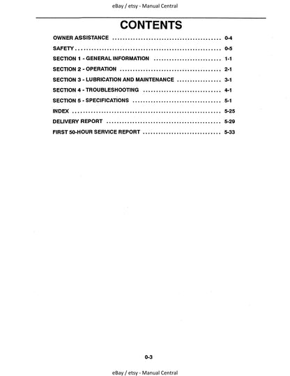 New Holland Ford - Tractor 8670 8770 8870 8970 - Operator Manual
