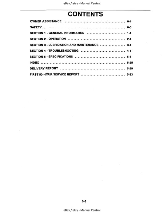 New Holland Ford - Tractor 8670 8770 8870 8970 - Operator Manual