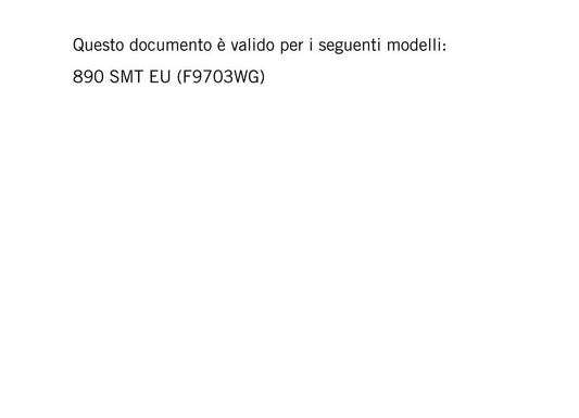 Italian Language - KTM 2023 - 890 Smt - Manuale Di Riparazione