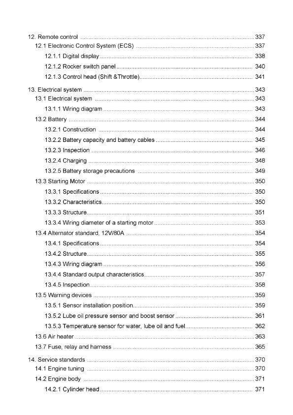 Yanmar Marine Diesel Engine - 6LY3 ETP STP UTP Service Workshop Repair Manual