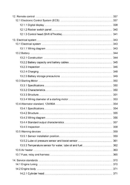 Yanmar Marine Diesel Engine - 6LY3 ETP STP UTP Service Workshop Repair Manual