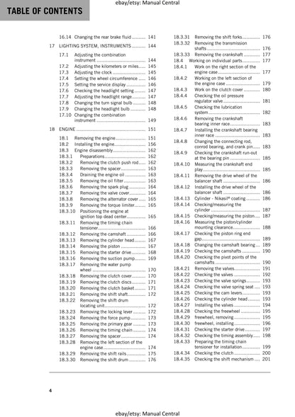KTM 2017 - Freeride 350 - Service Workshop Repair Manual