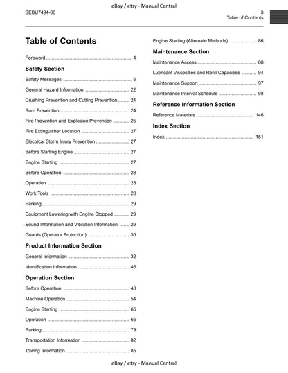 Caterpillar Operation Maintenance Manual - 247 257 267 277 287 Multi Terrain Loaders - Cnc1-up Cml1-up Cmm1-up Cmp1-up Cny1-up