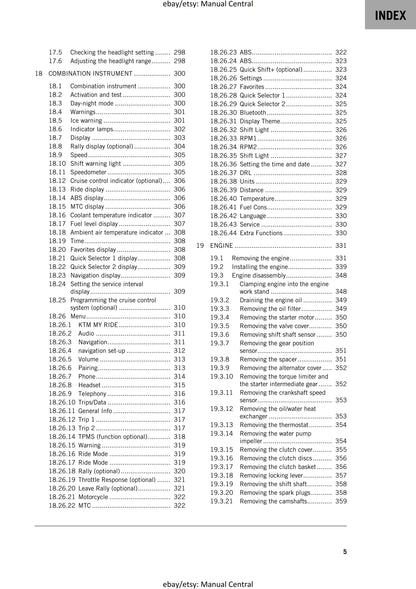 KTM 2021 - 890 Adventure R Rally - Service Workshop Repair Manual