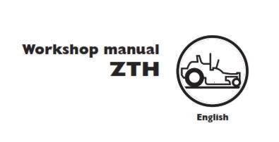 Husqvarna Mower ZTH5223 ZTH6125 - Workshop Service Repair Manual