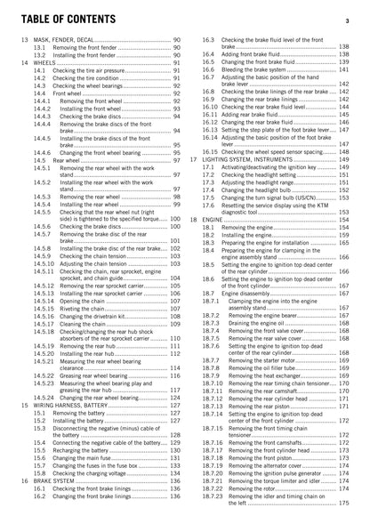 KTM 2015 - 1290 Super Duke R - Service Workshop Repair Manual