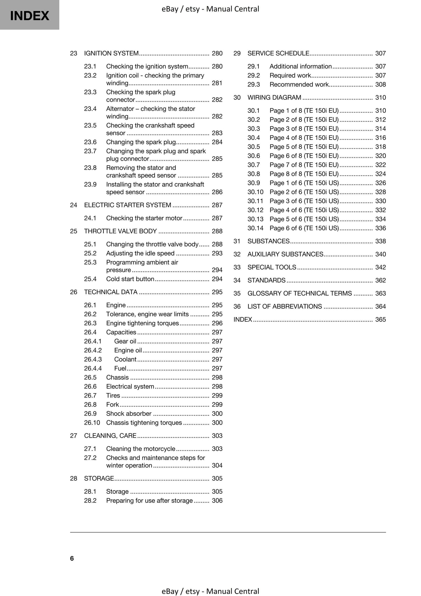 Husqvarna 2021 - TE 150i - Workshop Service Repair Manual