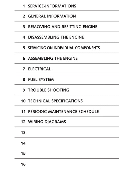 KTM 1998  1999 2000 2001 2002 2003 2004 2005 - 400 540 620 640 SXC SC LC4 LC4-E Supermoto- Engine - Service Workshop Repair Manual