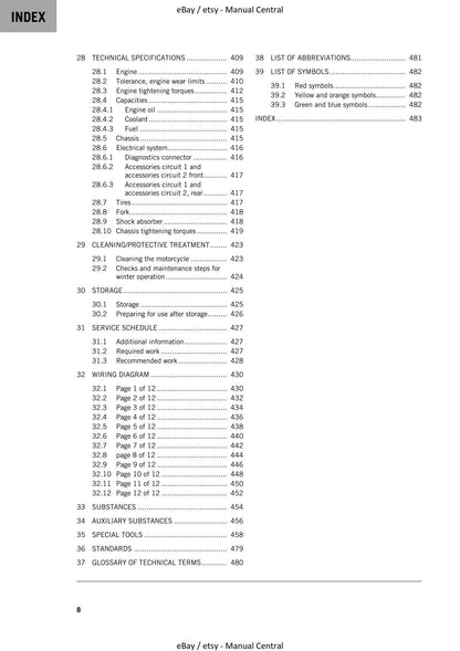 KTM 2022 - 1290 Super Adventure R - Service Workshop Repair Manual