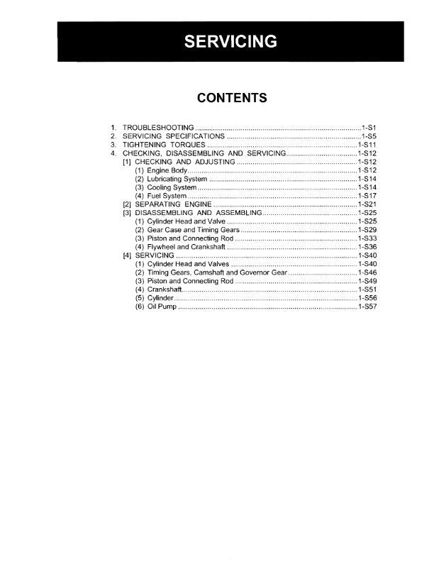 Kubota - ZD221-48 ZD221-54 - Workshop Service Repair Manual