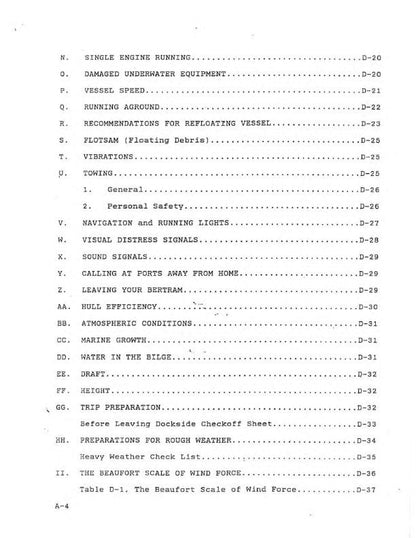 Bertram 285 - Owners Manual