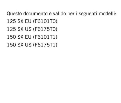 Italian Language - KTM 2020 - 125 150 SX - Manuale Di Riparazione