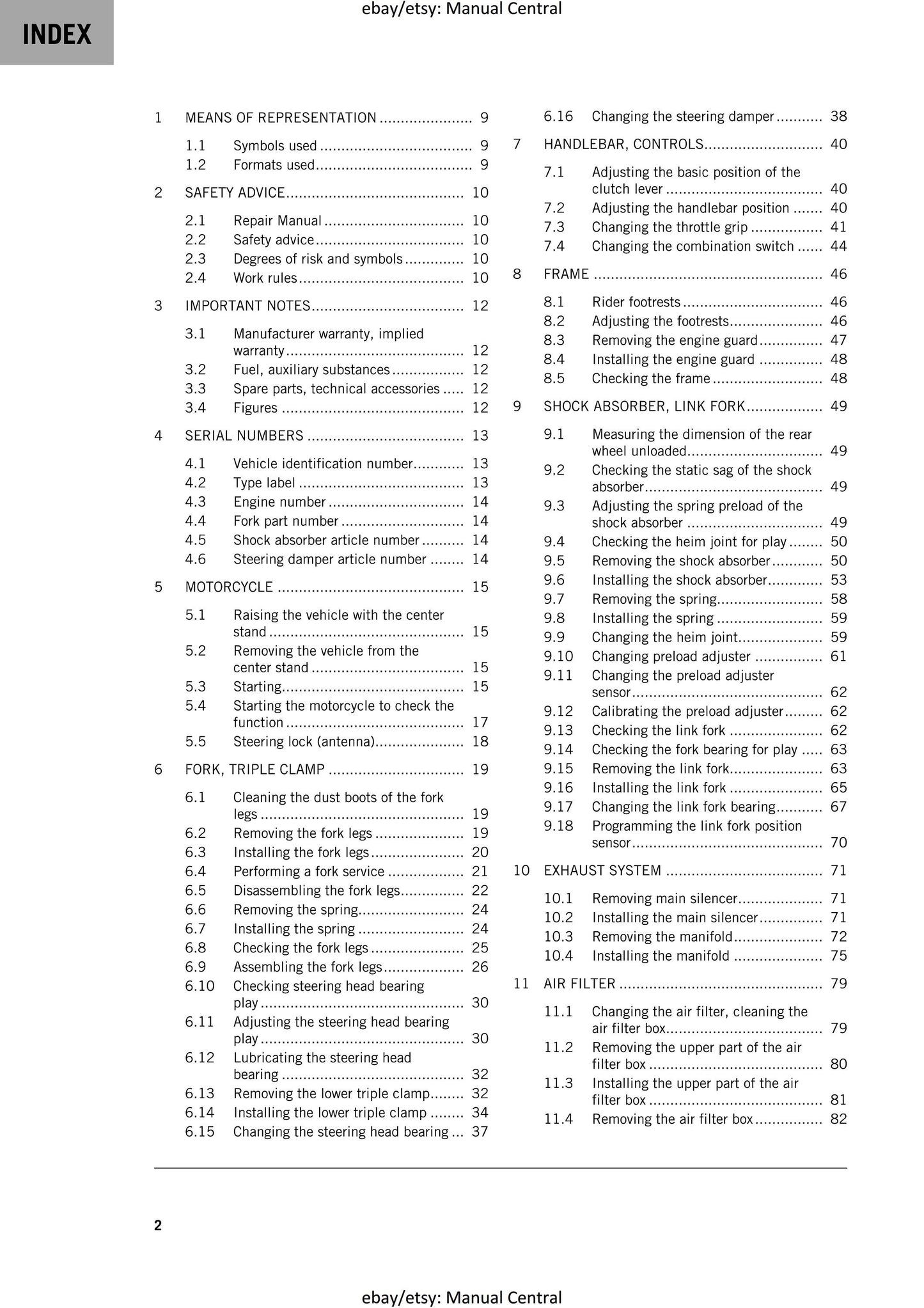 KTM 2024 - 1290 Super Adventure S - Service Workshop Repair Manual