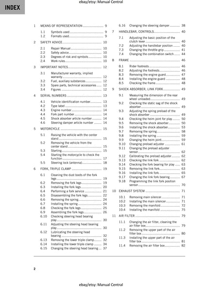 KTM 2024 - 1290 Super Adventure S - Service Workshop Repair Manual