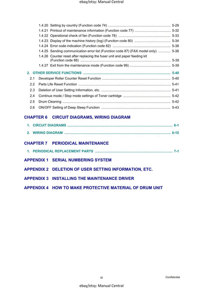 Brother Laser MFC - DCP 7055 7055W 7057 7057E 7057W 7060D 7065DN 7070DW 7070HL Hl-2280DW - Workshop Service Repair Manual