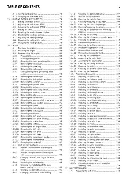 KTM 2011 - 125 Duke EU DE - Service Workshop Repair Manual