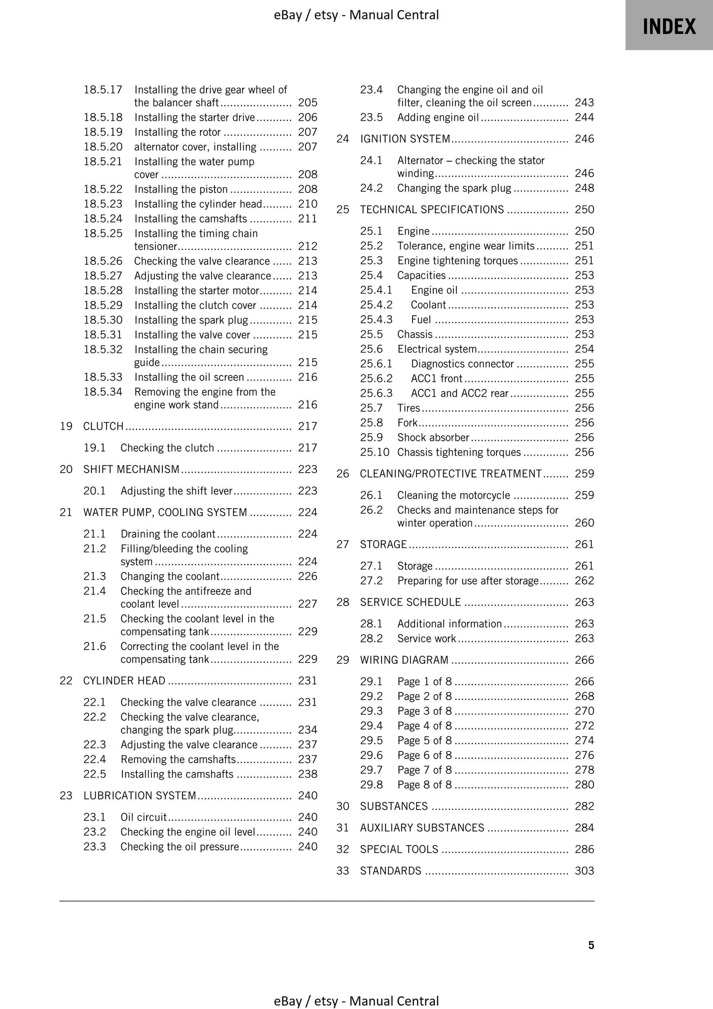 KTM 2023 - RC 200 GP - Service Workshop Repair Manual