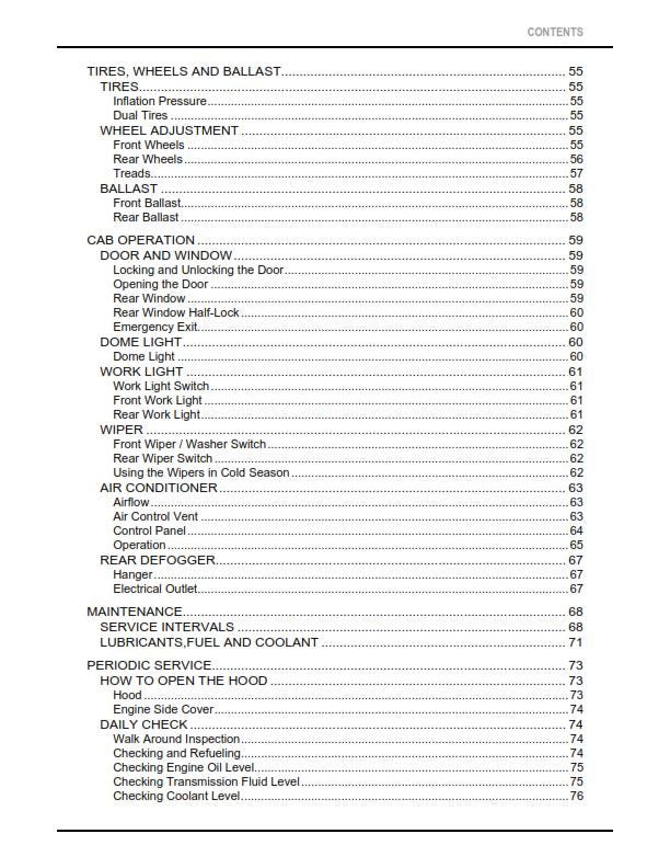 Kubota Tractor - B3150 B3150SU - Operator Manual