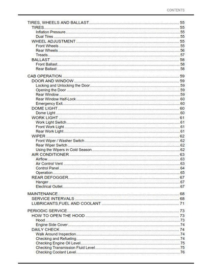 Kubota Tractor - B3150 B3150SU - Operator Manual