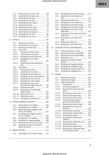 PDF - KTM 2020 - 200 Duke - Service Workshop Repair Manual
