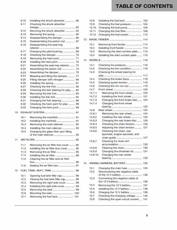 Husqvarna 2019 - FS 450 - Workshop Service Repair Manual