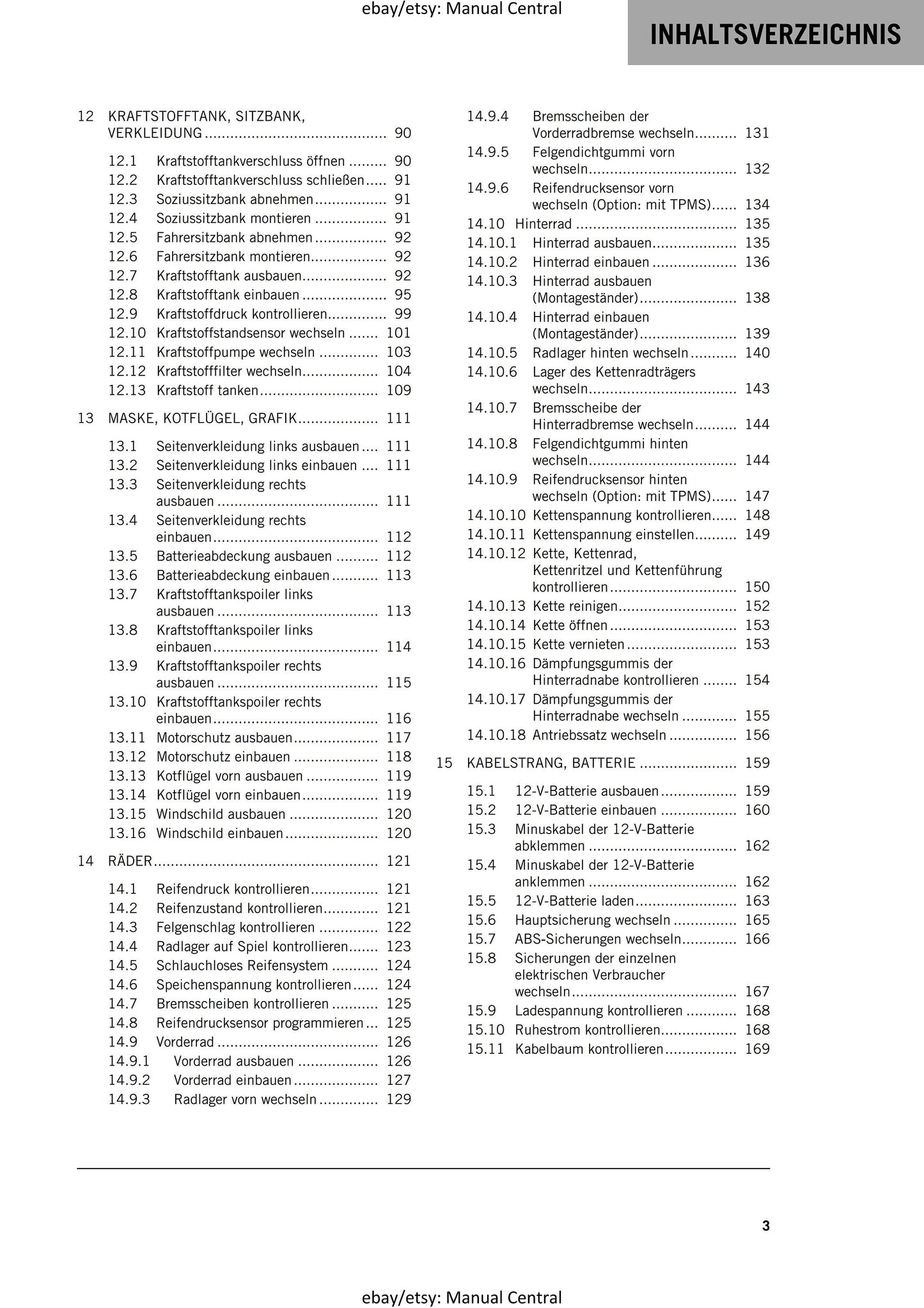 PDF - German Language - KTM 2023 - 890 Adventure - Reparaturanleitung - Service Workshop Repair Manual