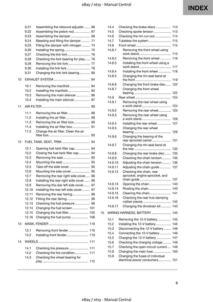 Husqvarna 2021 - 701 Supermoto Eu Edition - Workshop Service Repair Manual