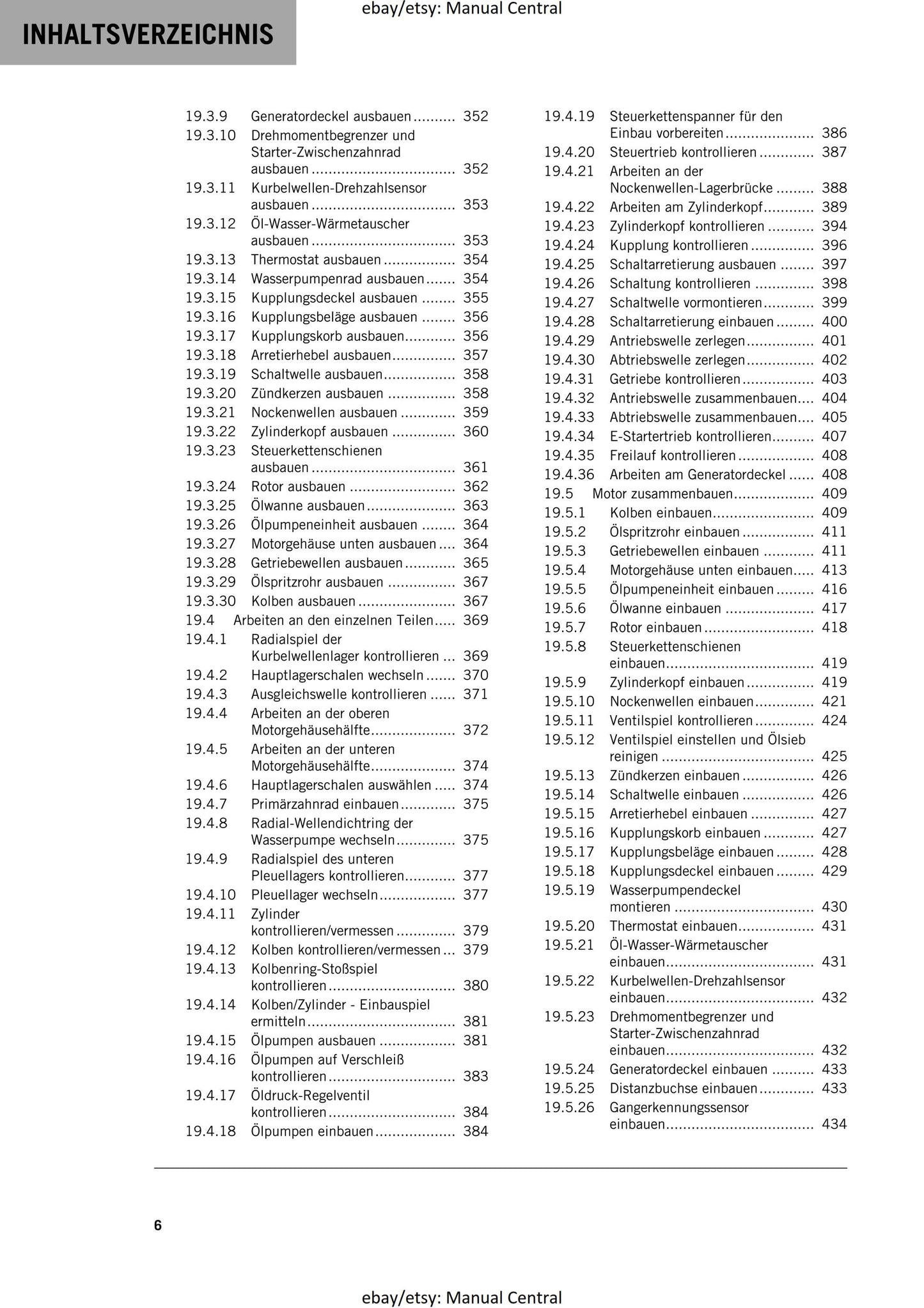 German Language - KTM 2021 - 890 Adventure R Rally - Reparaturanleitung - Service Workshop Repair Manual