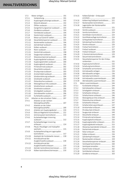 German Language - GASGAS 2022 - EX MC 250F - Reparaturanleitung - Service Workshop Repair Manual