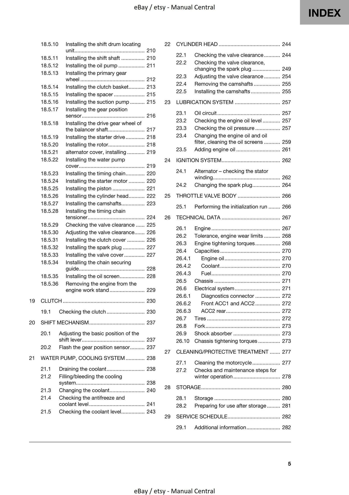 Husqvarna 2020 - Svartpilen 250 - Workshop Service Repair Manual