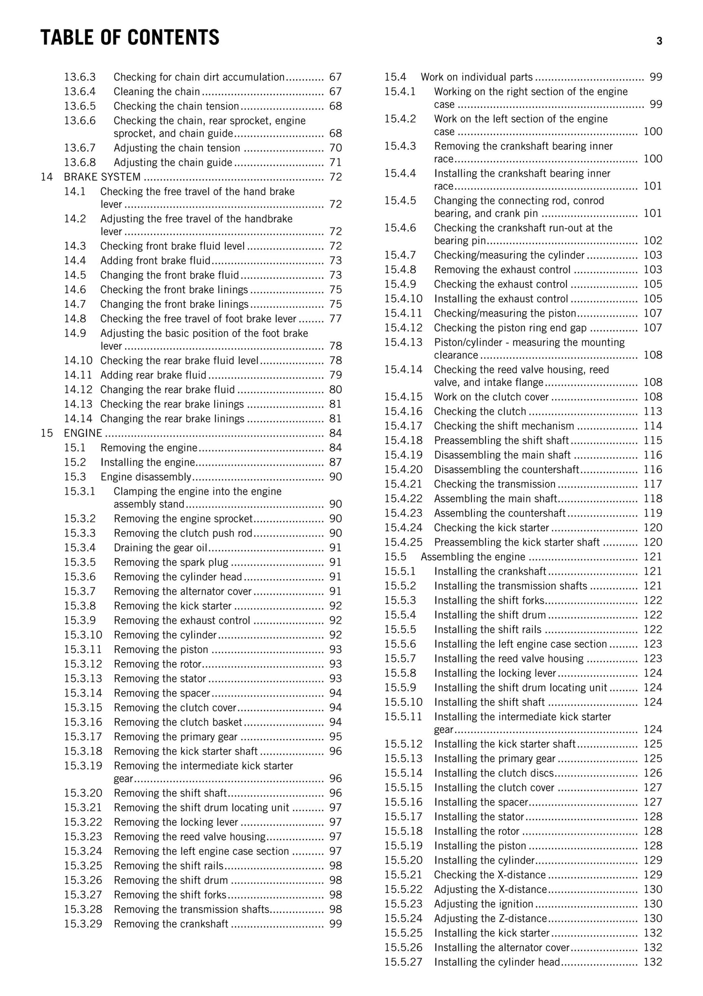 KTM 2013 - 85 SX 19/16 17/14 - Workshop Service Repair Manuals