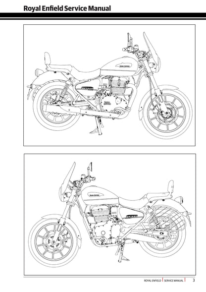 Royal Enfield - Meteor 350 Service Workshop Repair Manual 2020 Edition