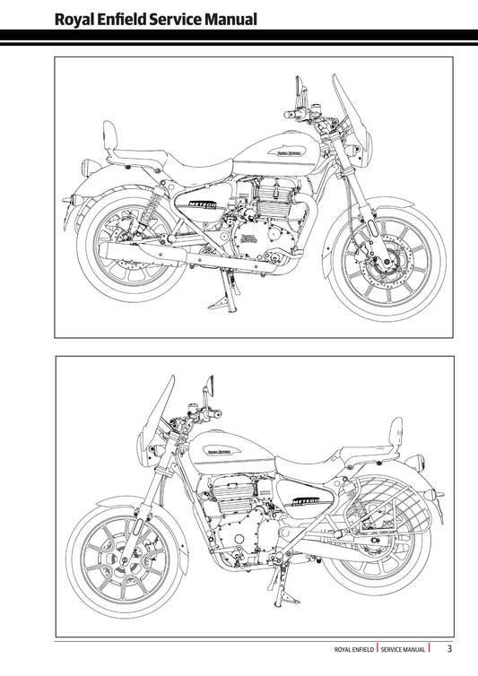 Royal Enfield - Meteor 350 Service Workshop Repair Manual 2020 Edition