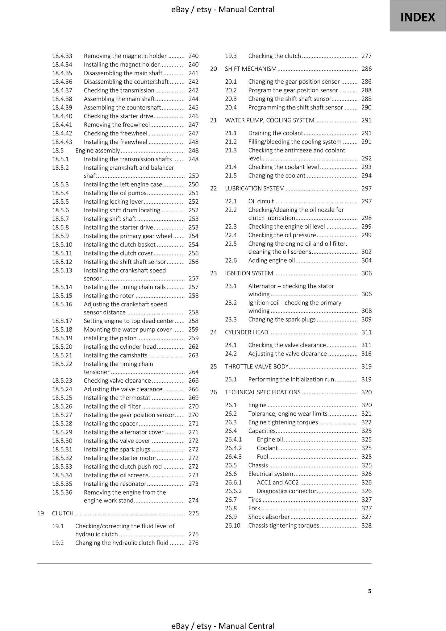 GasGas 2023 - SM 700 US Edition - Service Workshop Repair Manual