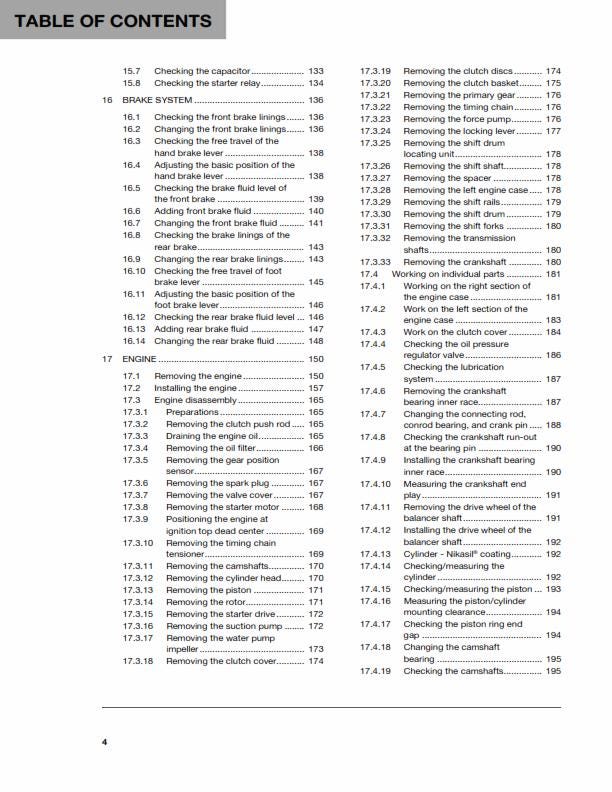 Husqvarna 2016 - FC 350 - Service Workshop Repair Manual