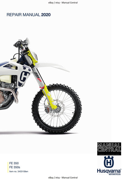 Husqvarna 2020 - FE 350 350s - Workshop Service Repair Manual