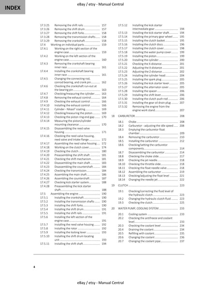 GasGas 2023 - MC 125 - Service Workshop Repair Manual