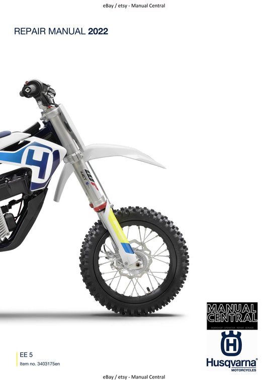 Husqvarna 2022 - EE 3 5 - Service Workshop Repair Manual