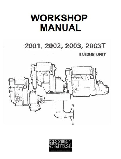 Volvo Penta - Engine Unit - 2001 2002 2003 2003T - Workshop Service Repair Manual