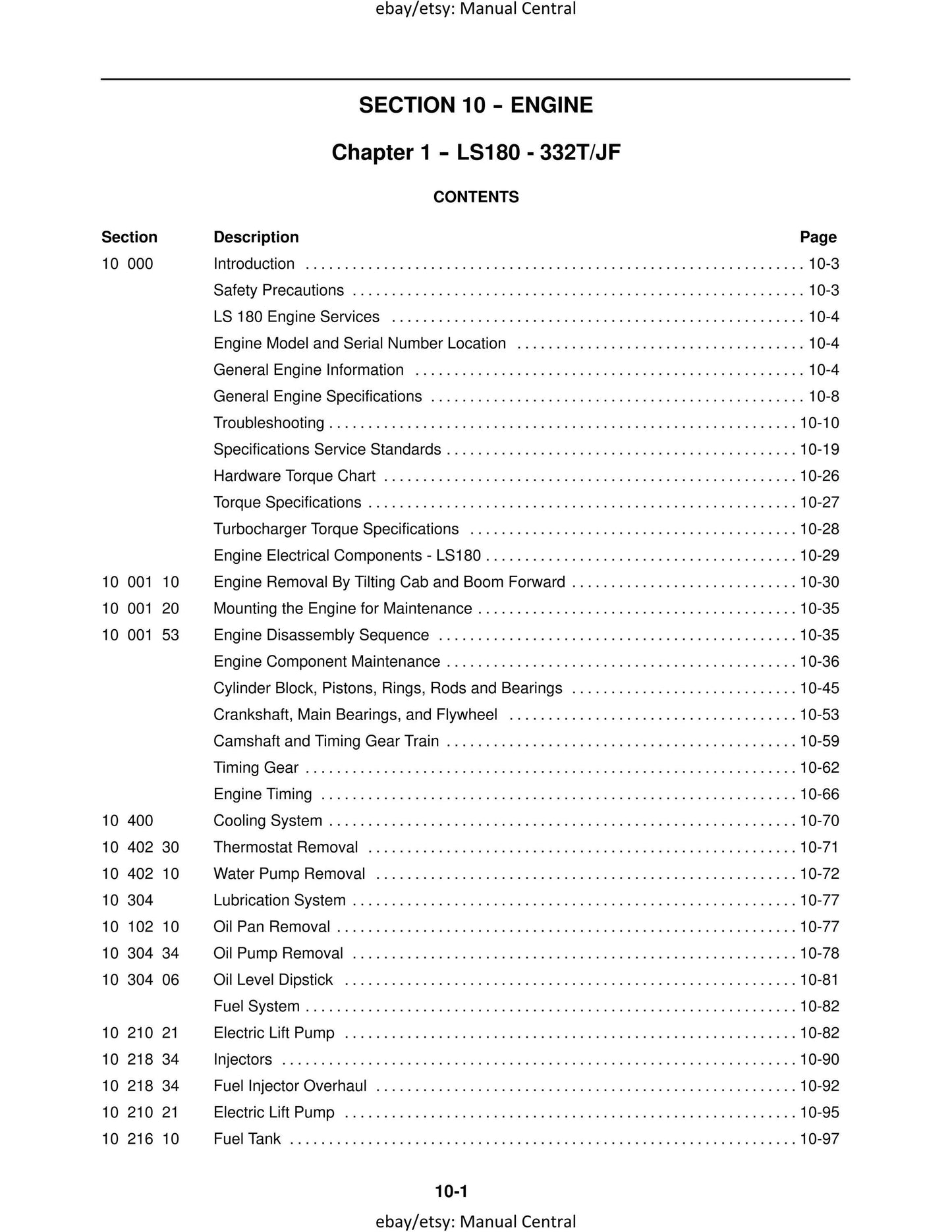 New Holland - Skid Steer LS180 LS190 - Workshop Service Repair Manual