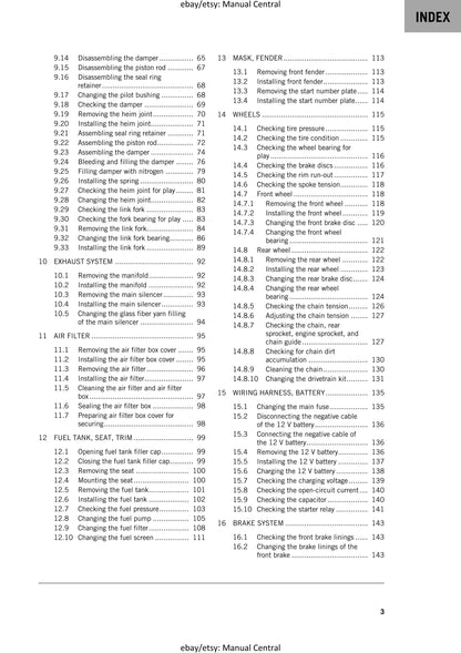 KTM 2018 - 450 Sx-f Factory Edition - Service Workshop Repair Manual