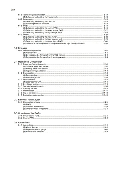 Kyocera FS-1370DN - Service Workshop Repair Manual - June 2010
