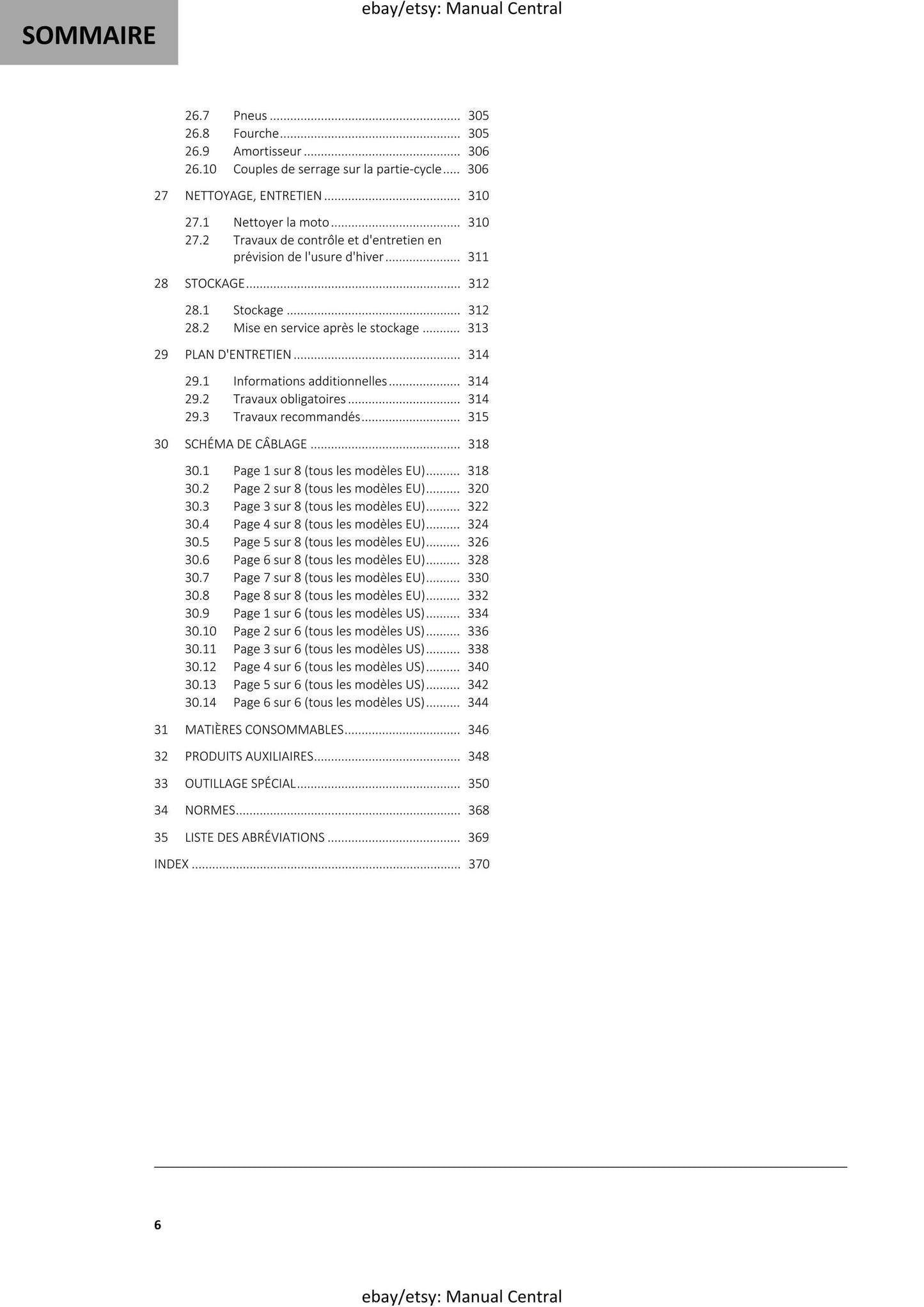 French Language - GasGas 2023 - EC 250 300 - Manuel De Reparation -  Service Workshop Repair Manual