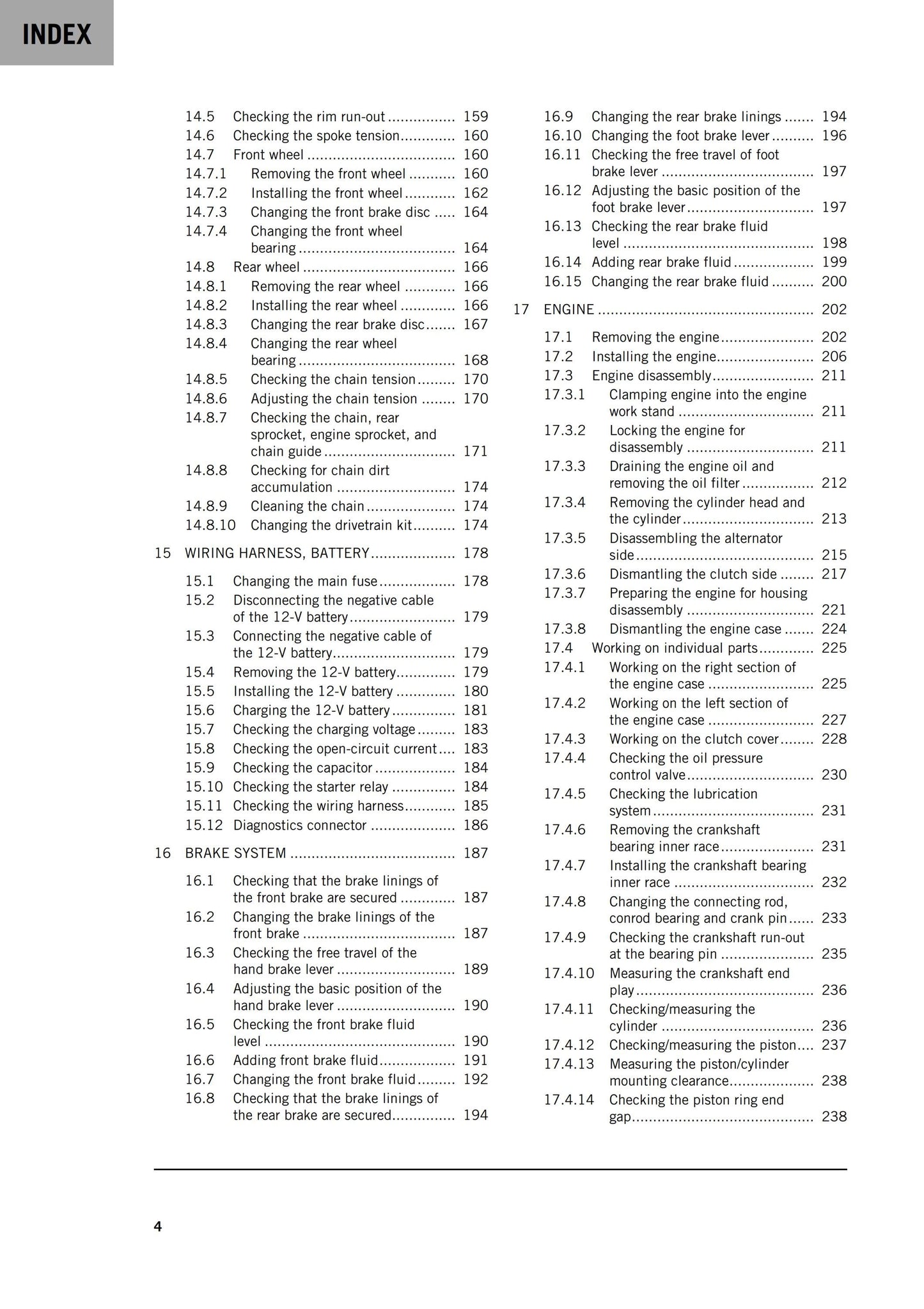 KTM 2025 - 350 SX-F XC-F Factory Edition - Service Workshop Repair Manual