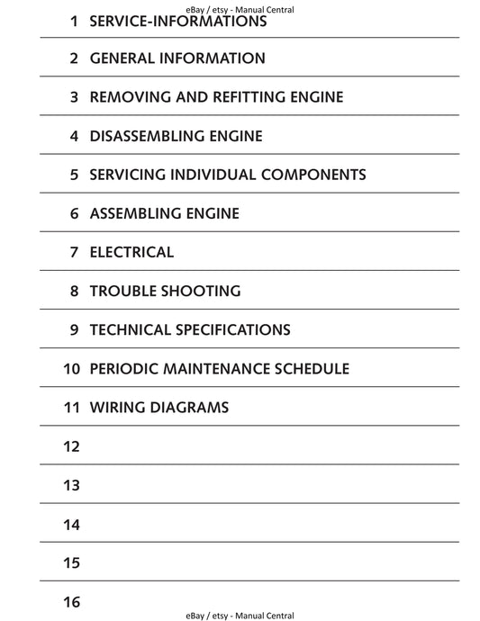 KTM 2004 - 85 SX - Engine Service Workshop Repair Manual